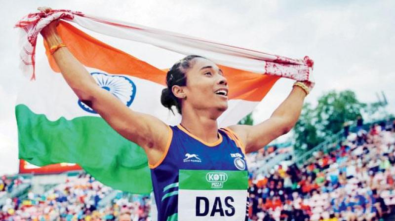 World champion sprinter Hima Das World champion sprinter Hima Das