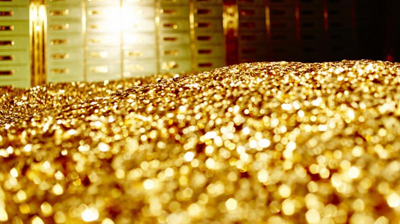 Gold prices softened by 0.09 per cent to Rs 29,640 per 10 grams