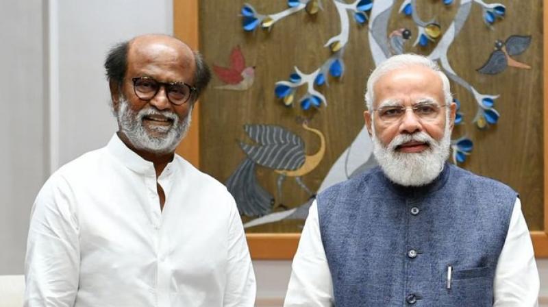 Modi offered prayers for Rajinikanth's long and healthy life, highlighting the significance of his enduring career. File Photos.