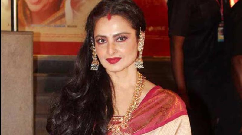 Veteran star Rekha Veteran star Rekha