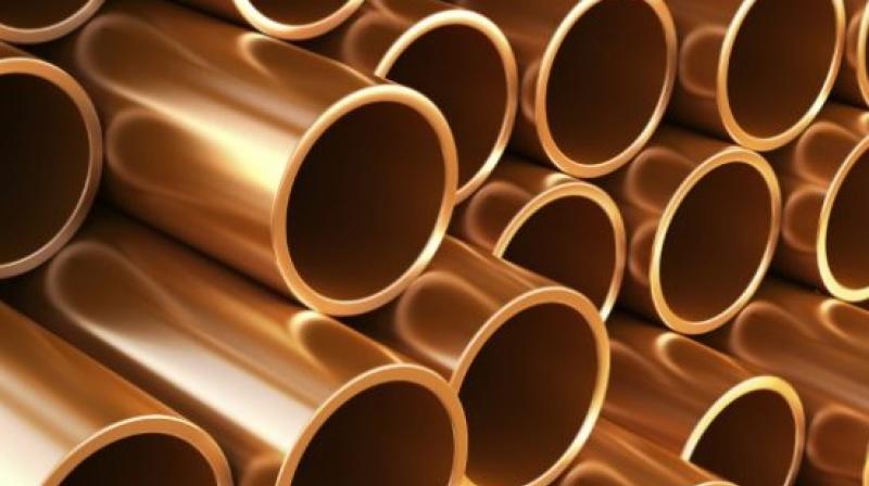 Copper and tin prices eased Copper and tin prices eased
