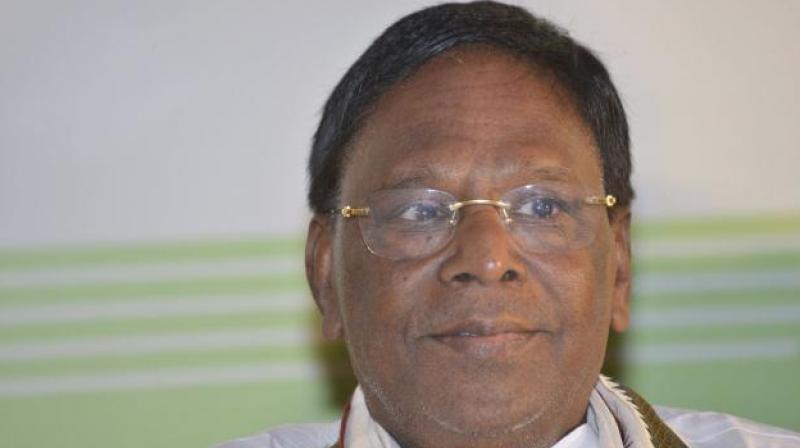 Puducherry Chief Minister V Narayanasamy