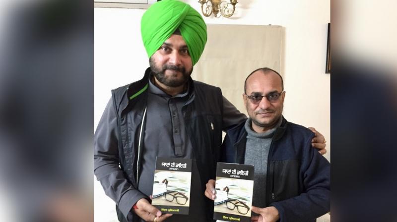 Navjot Singh Sidhu today released the new prose book of eminent writer