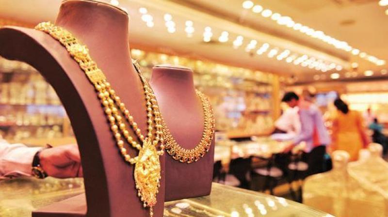 Gold prices Saturday strengthened by Rs 20