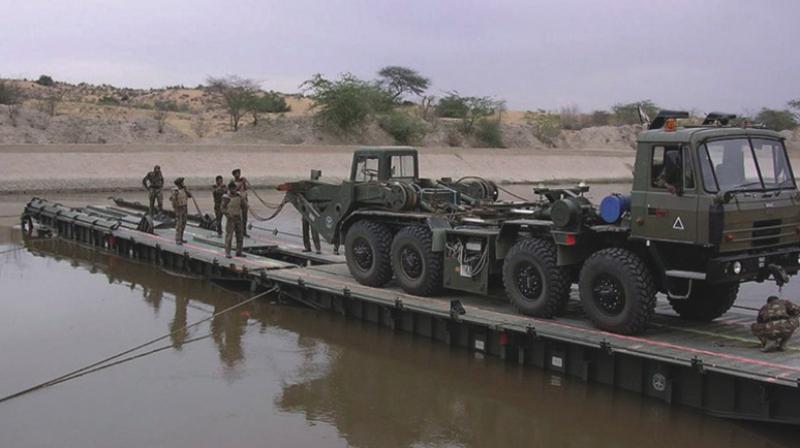 Short-span bridge handed over to Army by Larsen & Toubro Short-span bridge handed over to Army by Larsen & Toubro