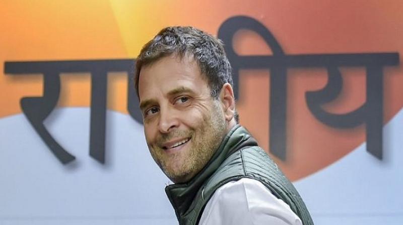 Congress President Rahul Gandhi