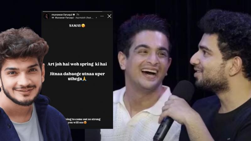 Munawar Faruqui Backs Samay Raina Amid ‘India’s Got Latent’ Controversy Munawar Faruqui Backs Samay Raina Amid ‘India’s Got Latent’ Controversy