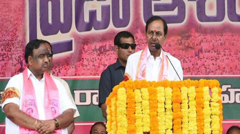 KCR Sounds Poll Bugle With A Clarion Call To Repose Trust