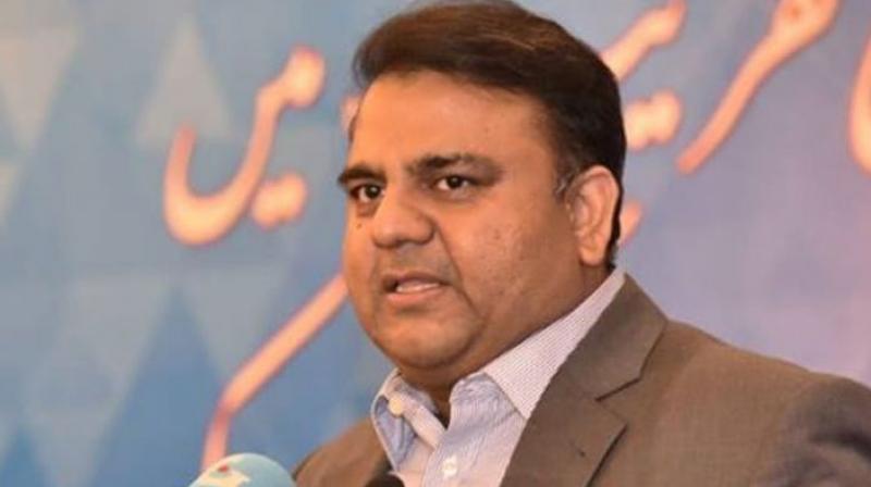 Information Minister Fawad Chaudhry