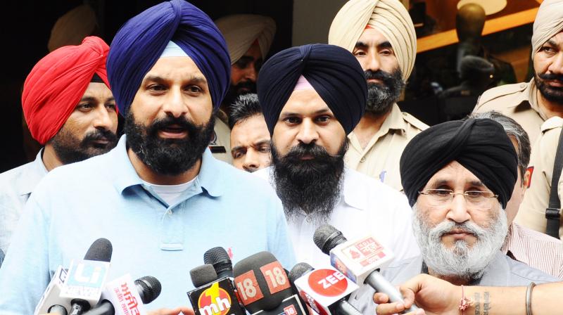 Bikram Singh Majithia and Daljit Singh Cheema Bikram Singh Majithia and Daljit Singh Cheema