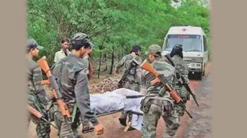 Maoists shot dead a Sashastra Seema Bal personnel Maoists shot dead a Sashastra Seema Bal personnel