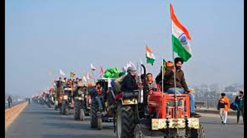 Framers Protest 2024 take out Tractor March today