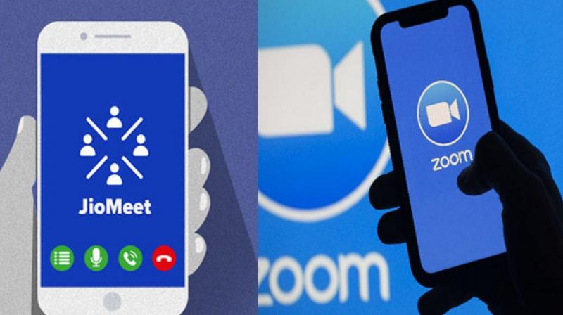 Jio Meet vs Zoom Jio Meet vs Zoom