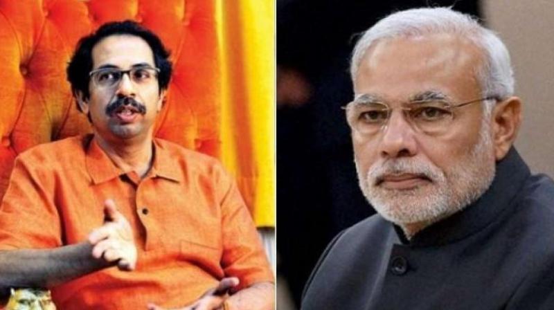 Uddhav Thackeray and Narendra Modi Uddhav Thackeray and Narendra Modi