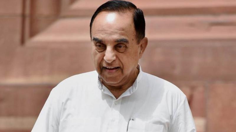 BJP leader Subramanian Swamy BJP leader Subramanian Swamy