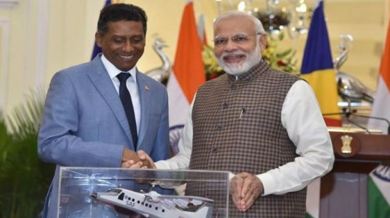 India and Seychelles today agreed to work together India and Seychelles today agreed to work together
