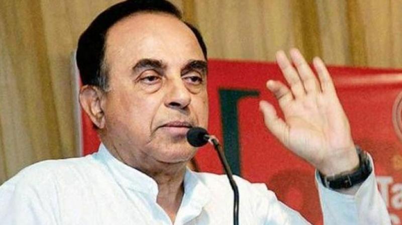 BJP MP Subramanian Swamy BJP MP Subramanian Swamy