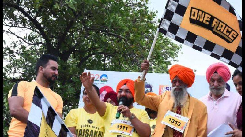 5K Baisakhi Marathon in Delhi