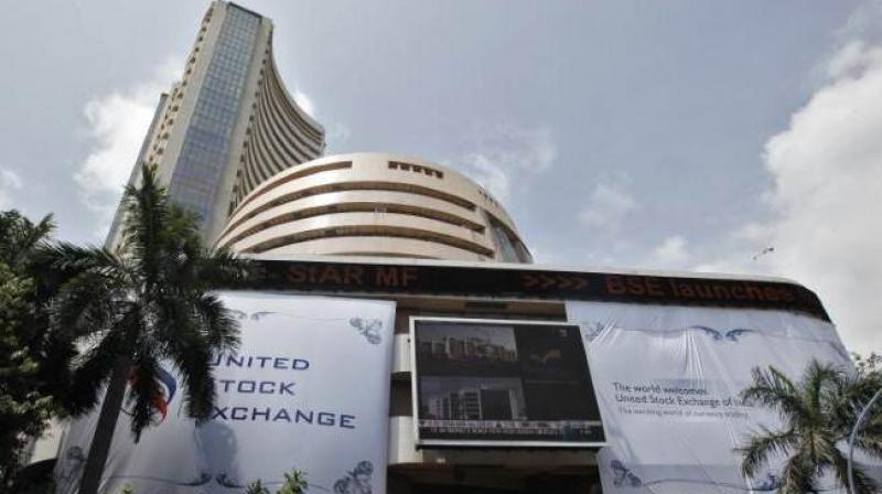 30-share Sensex was trading 3.66 points