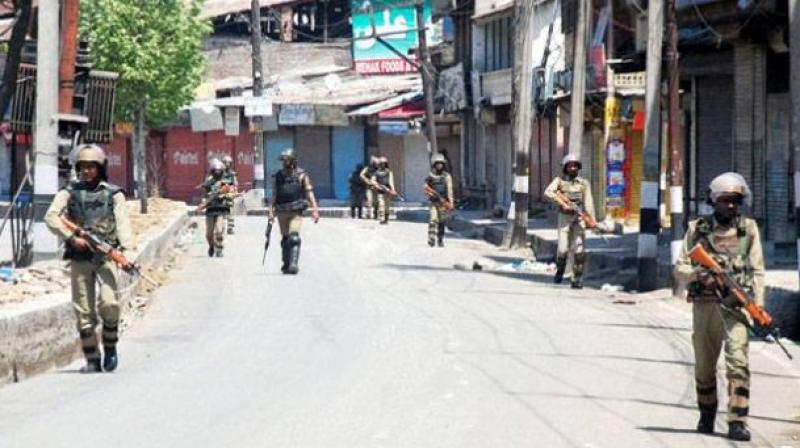 Authorities today imposed restrictions in parts of Srinagar