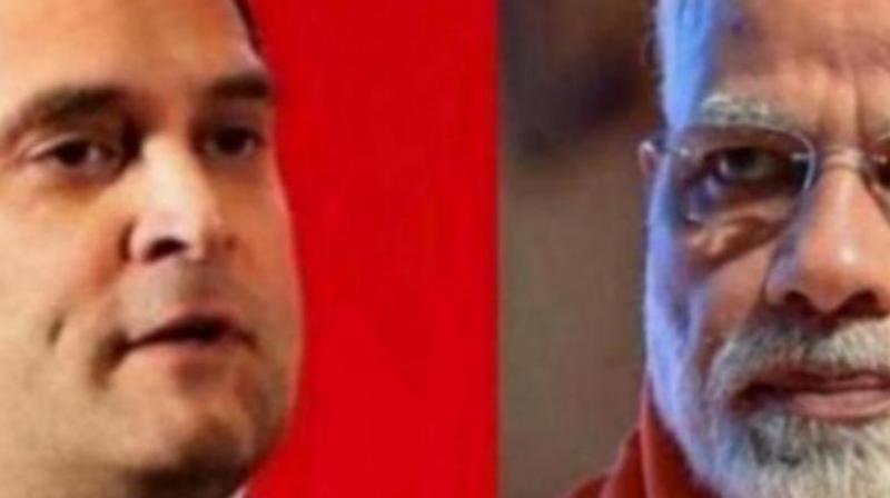 Rahul Gandhi and Narendra Modi Rahul Gandhi and Narendra Modi