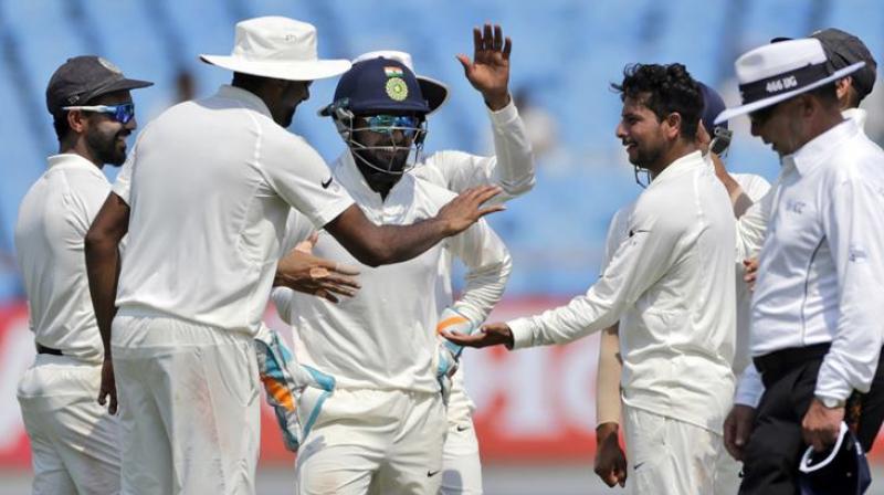 India beat West Indies by an innings and 272 runs India beat West Indies by an innings and 272 runs