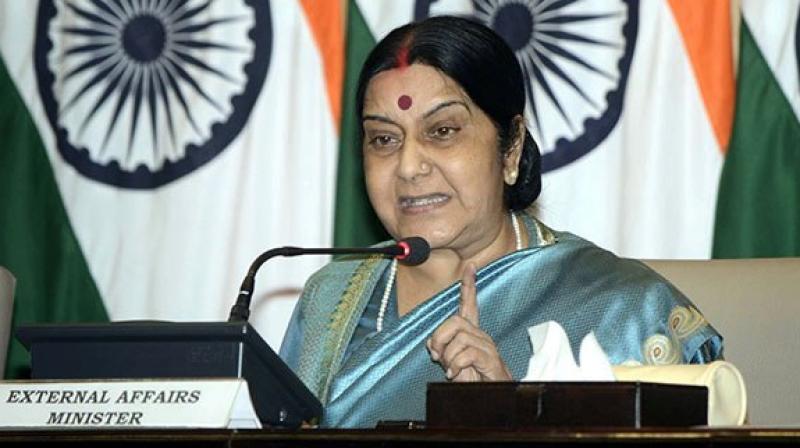 External Affairs Minister Sushma Swaraj External Affairs Minister Sushma Swaraj