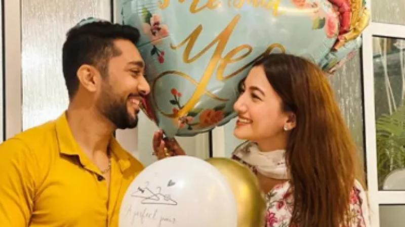 Gauahar Khan and Zaid Darbar Gauahar Khan and Zaid Darbar