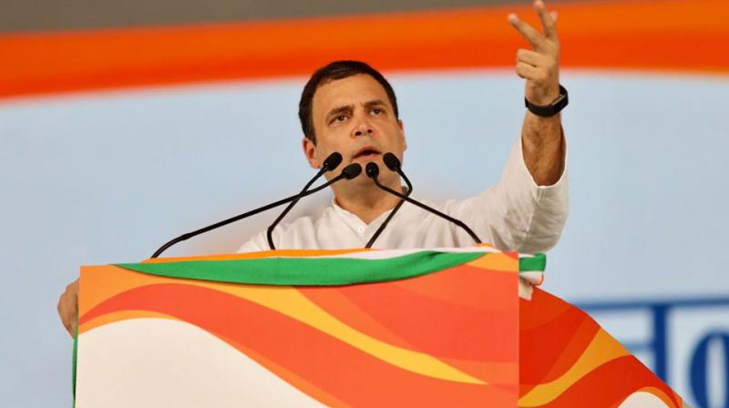 Congress chief Rahul Gandhi Congress chief Rahul Gandhi