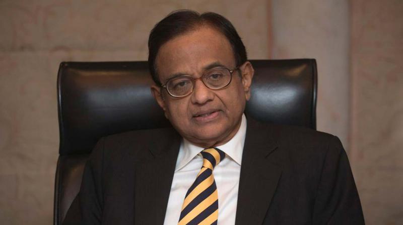 Former finance minister P Chidambaram