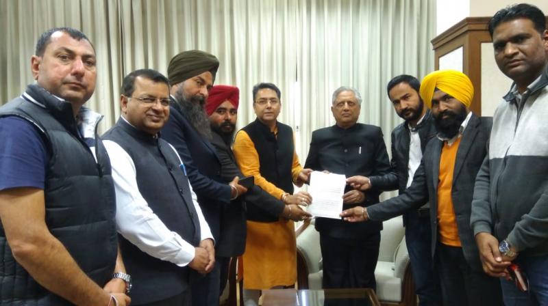 AAP meets Speaker AAP meets Speaker