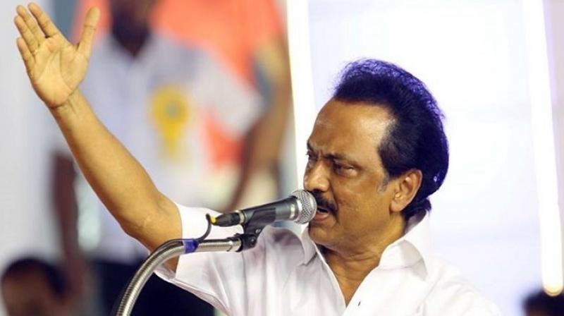 DMK Working President M K Stalin