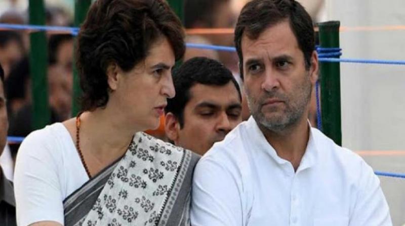 Priyanka Gandhi and Rahul Gandhi Priyanka Gandhi and Rahul Gandhi