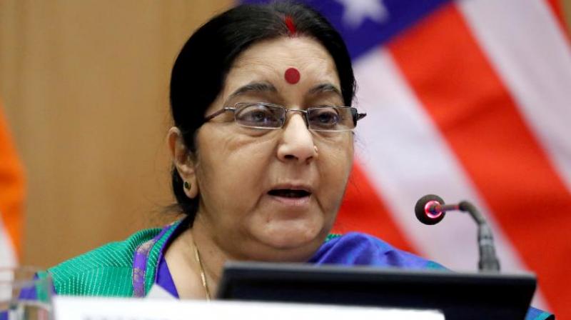 External Affairs Minister Sushma Swaraj External Affairs Minister Sushma Swaraj
