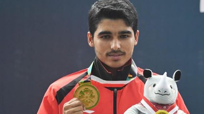 16-year-old Saurabh wins gold 16-year-old Saurabh wins gold