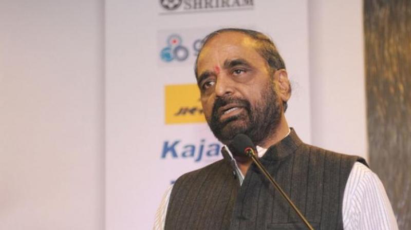 Union Minister of State for Home Hansraj Ahir