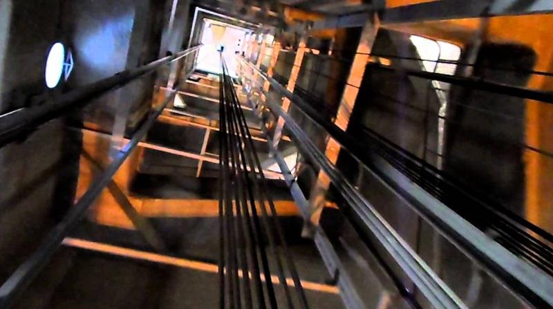 Lift falls from 9th floor Lift falls from 9th floor