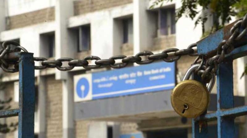 Banks are on 2 day strike Banks are on 2 day strike