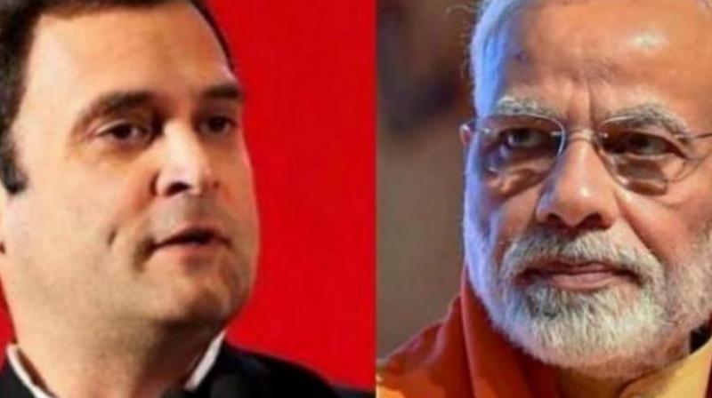Rahul Gandhi and Narendra Modi Rahul Gandhi and Narendra Modi