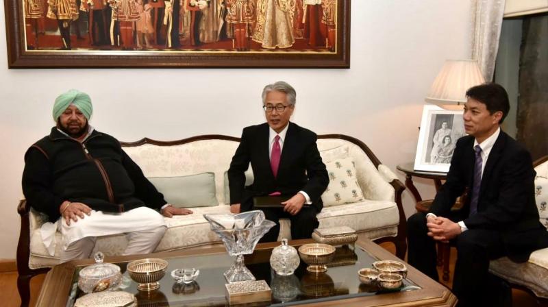 Japanese ambassador meeting with Punjab Chief Minister