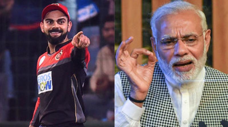 PM Modi accepts Virat Kohli's fitness challenge PM Modi accepts Virat Kohli's fitness challenge