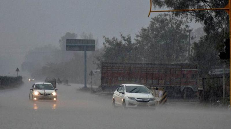 Mercury levels plummeted appreciably after rains lashed