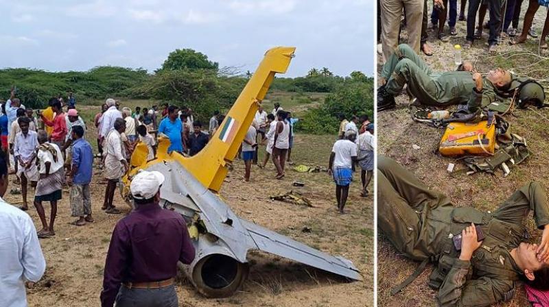 IAF Training Plane Crashes
