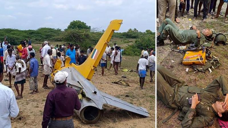 IAF Training Plane Crashes IAF Training Plane Crashes