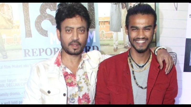 Irrfan Khan and Babil Khan