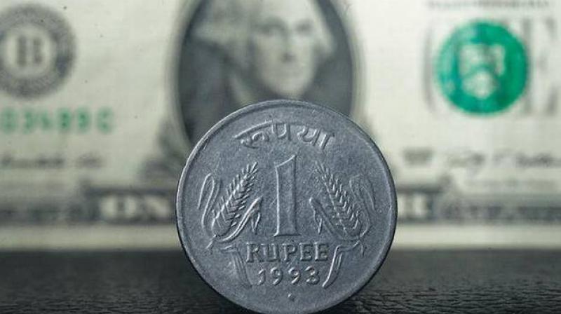 Rupee slides 16 paise against dollar Rupee slides 16 paise against dollar