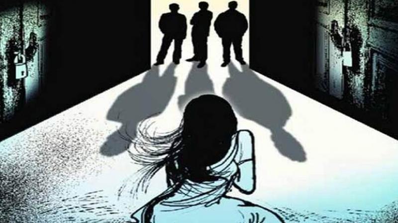 A 14-year-old girl was allegedly raped by three persons A 14-year-old girl was allegedly raped by three persons