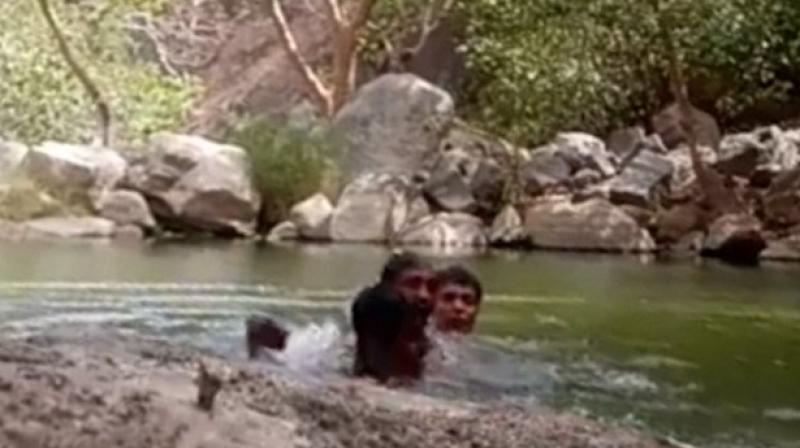 3 children drowned while bathing in a pond in Rajasthan 3 children drowned while bathing in a pond in Rajasthan