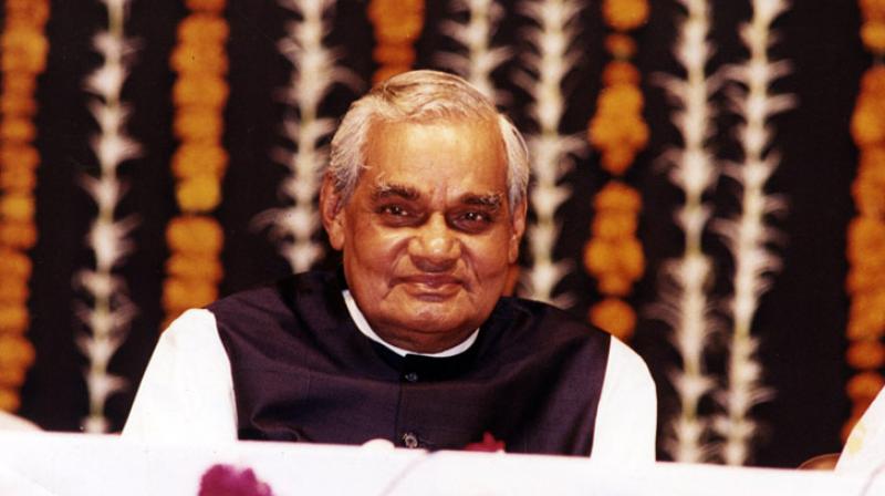 Former Indian prime minister Atal Bihari Vajpayee