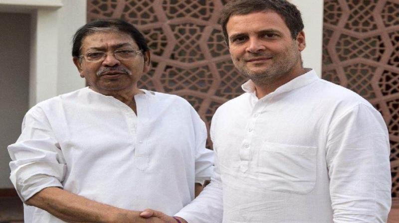 Somen Mitra with Rahul Gandhi Somen Mitra with Rahul Gandhi